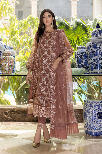 Azure Glittery Rose Luxury Prets 2022 Online Shopping